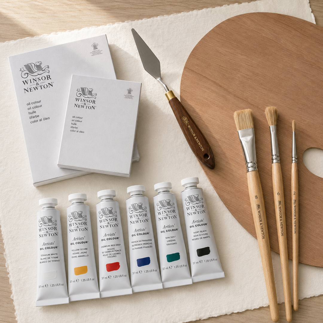 Oil painting starter kit