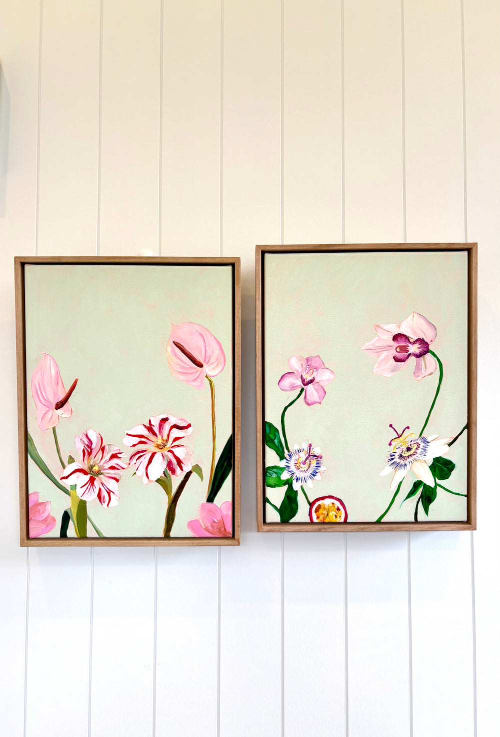 'A conversation II' original painting