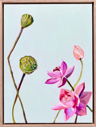 'A conversation III' original painting