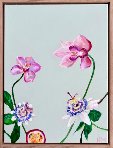 'A conversation II' original painting