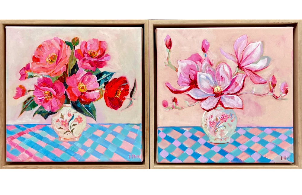 'Winter Magnolia' Original Painting