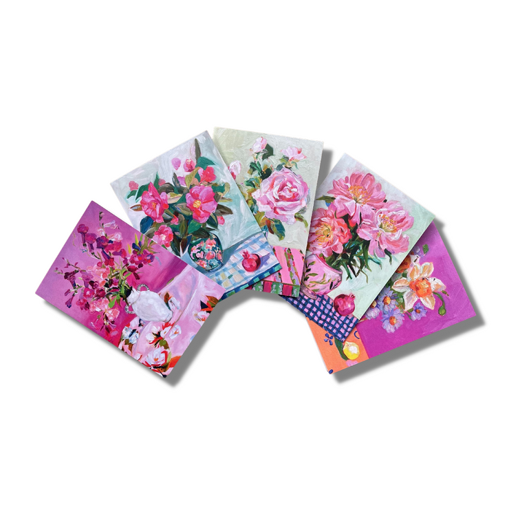 Pack of 5 Assorted Artist designed Greeting Cards