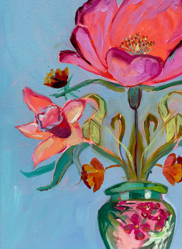 Day 7: Peony & daffodils