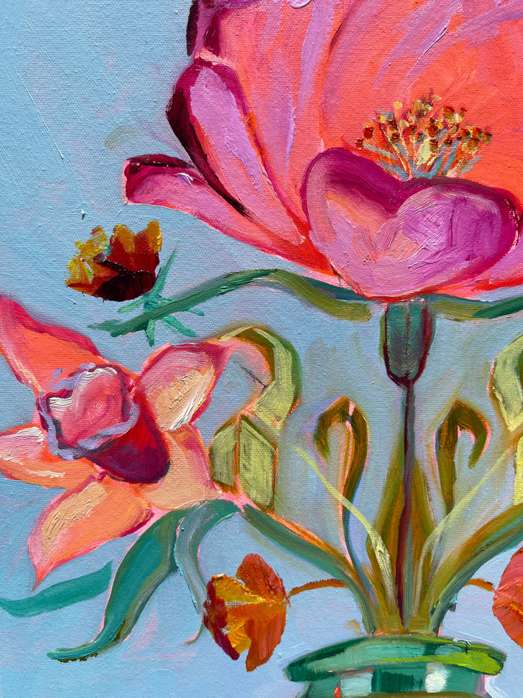 Day 7: Peony & daffodils