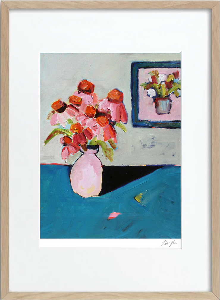 'Echinacea' Limited Edition A4 Print