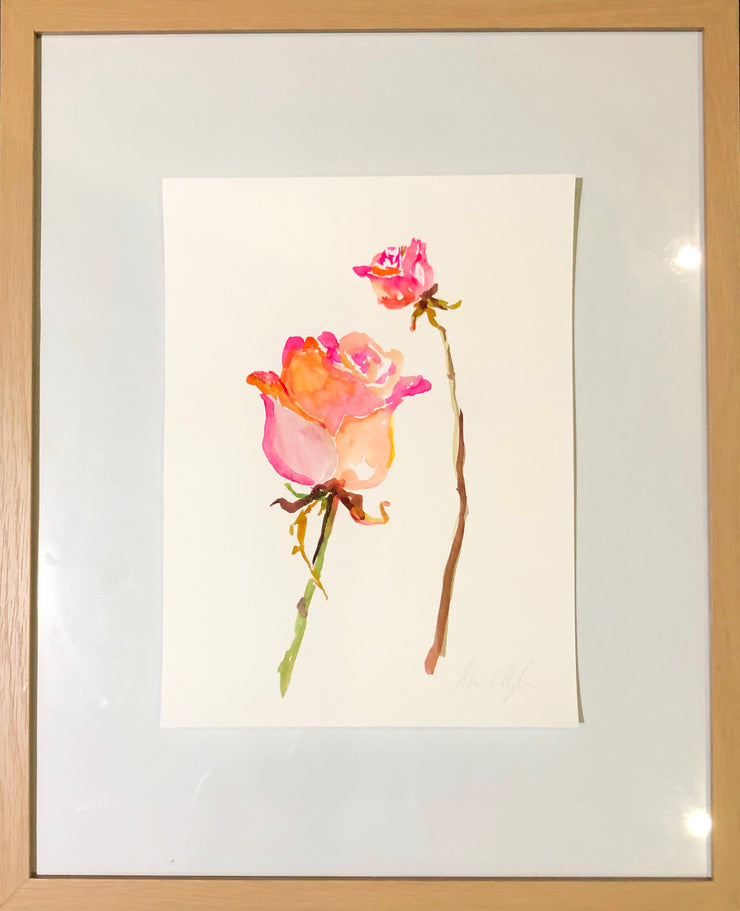 Roses original watercolour