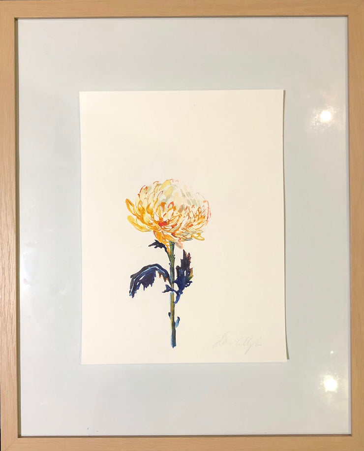 Birthday flowers 2 original watercolour study