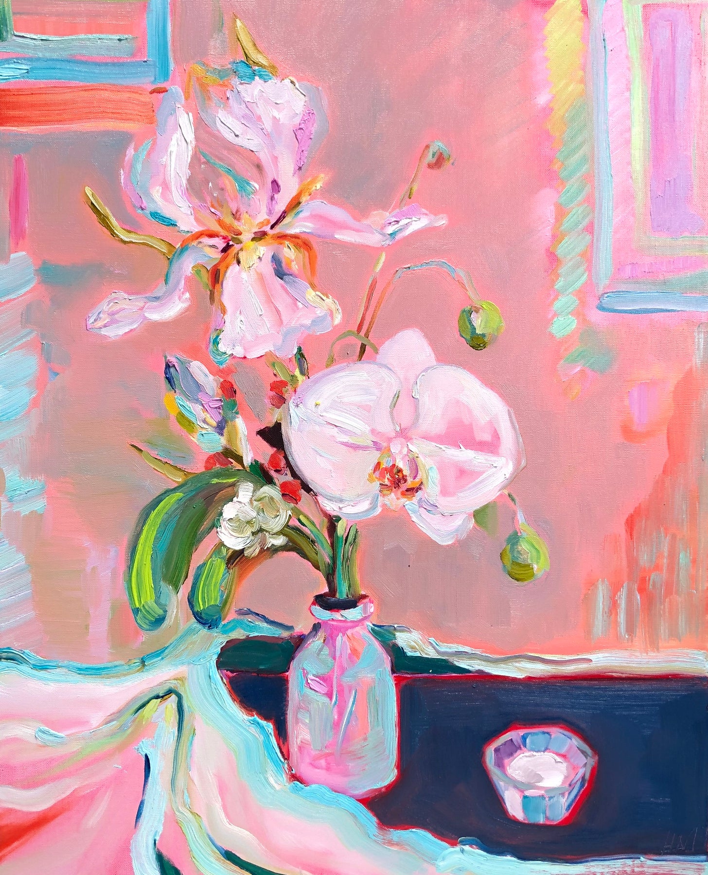 Neon Orchid – Helen McCullagh Art
