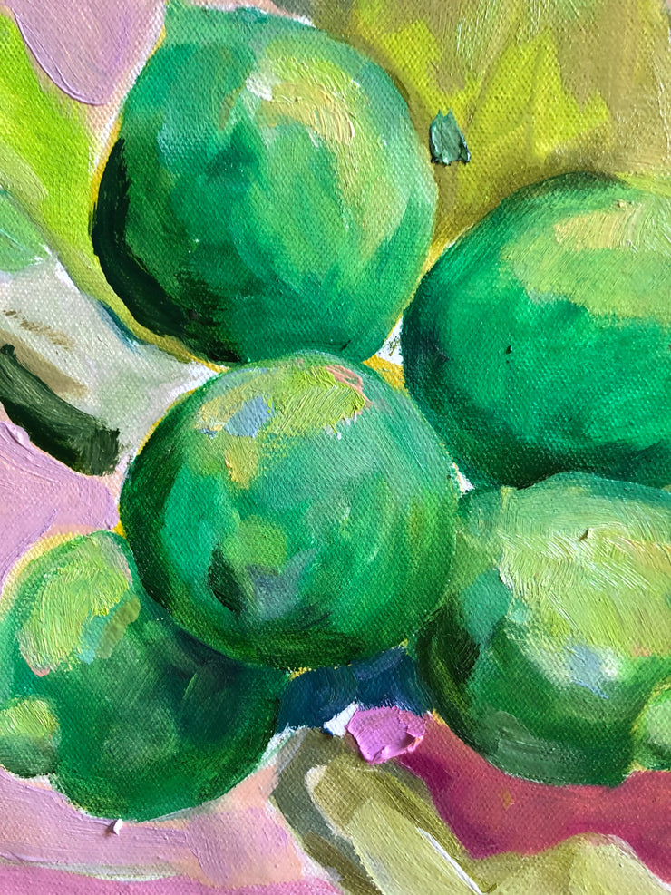 Limes under the rain trees