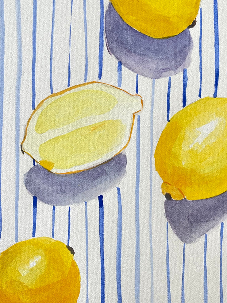 'Lemons' Watercolour on Paper
