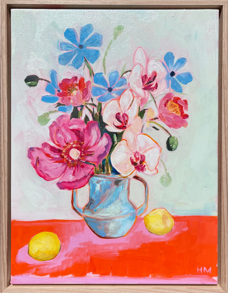 Orchids and lemons